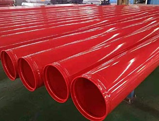 涂塑鋼管，又名涂塑管、鋼塑復合管、涂塑復合鋼管，是以鋼管為基體，通過噴、滾、浸、吸工藝在鋼管（底管）內表面熔接一層塑料防腐層或在內外表面熔接塑料防腐層的鋼塑復合鋼管。涂塑鋼管具有優良的耐腐蝕性和比較小